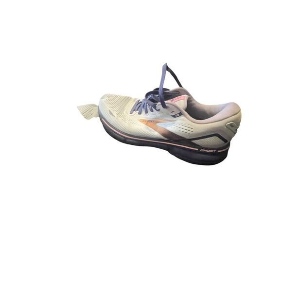 Brooks Womens Gray Purple Ghost 15 Neutral Running Shoes Sneakers Size 9 - Picture 3 of 11